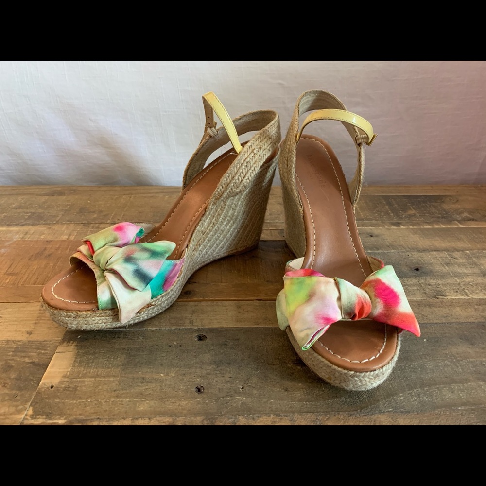 Kate Spade Tie Dye Wedges